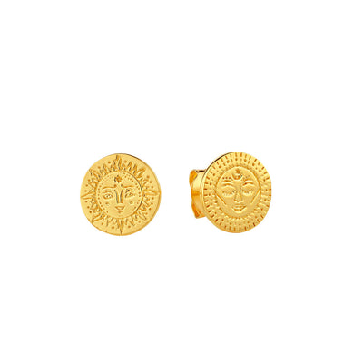 Tantra Studs Gold