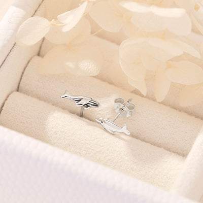 Whale Song Studs