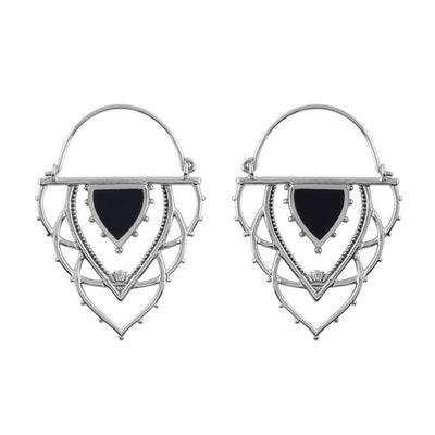 Midsummer Star Earrings Ancient Archways Onyx Hoops