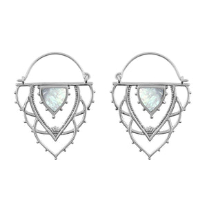 Midsummer Star Earrings Ancient Archways Pearl Hoops