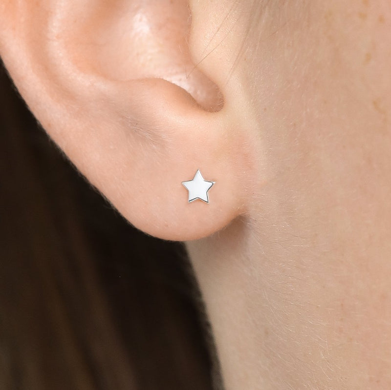 Midsummer Star Earrings Astra Star Studs