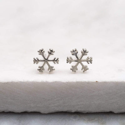 Midsummer Star Earrings Katiyana Snowflake Studs