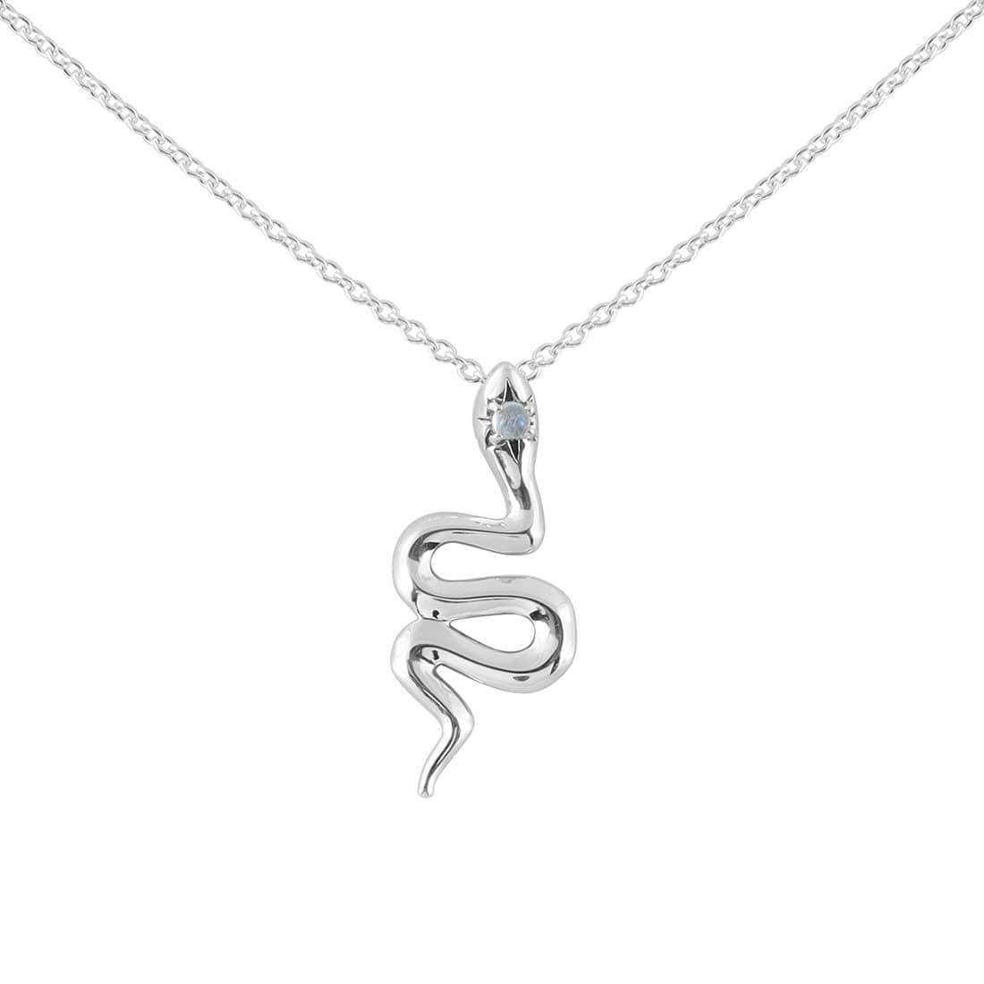 Midsummer Star Necklaces Divine Serpent Moonstone Necklace